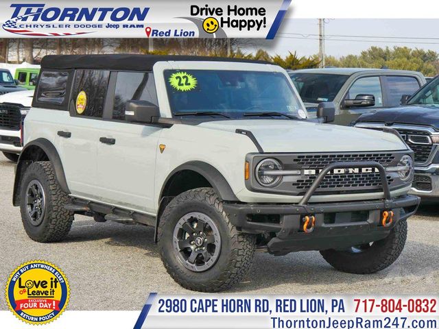 2022 Ford Bronco Badlands