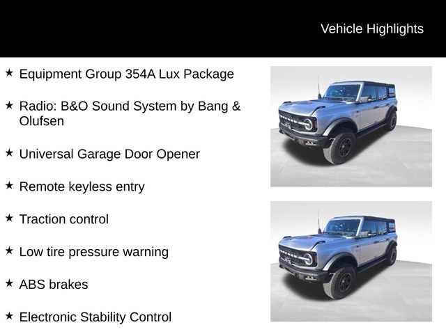 2022 Ford Bronco Wildtrak