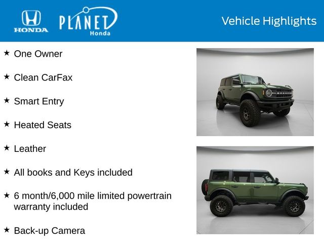 2022 Ford Bronco Black Diamond