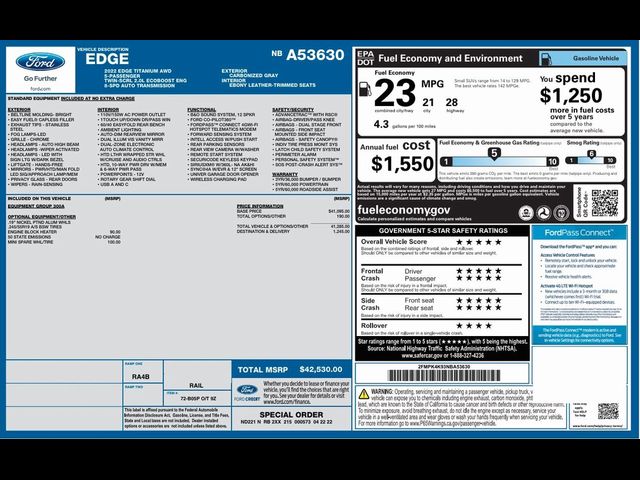 2022 Ford Edge Titanium