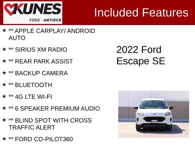 2022 Ford Escape SE