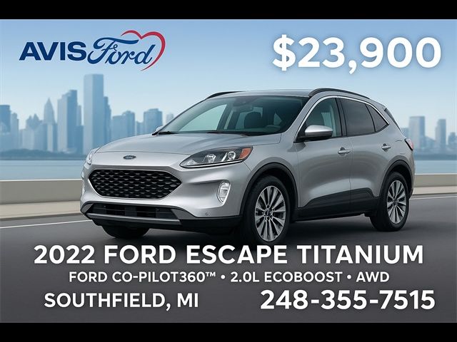2022 Ford Escape Titanium