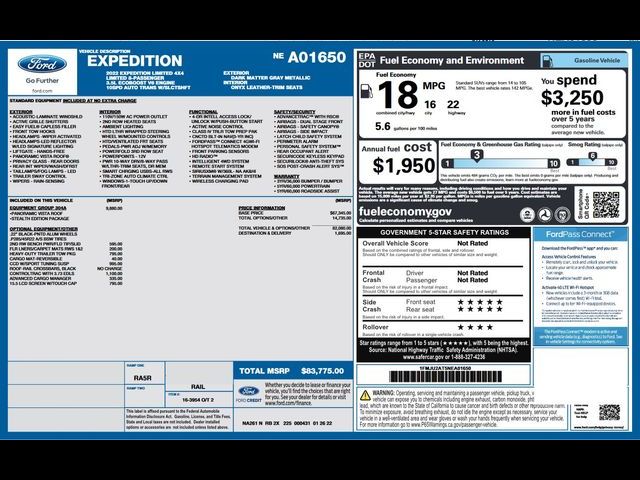 2022 Ford Expedition Limited