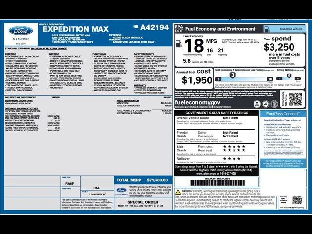 2022 Ford Expedition MAX Limited