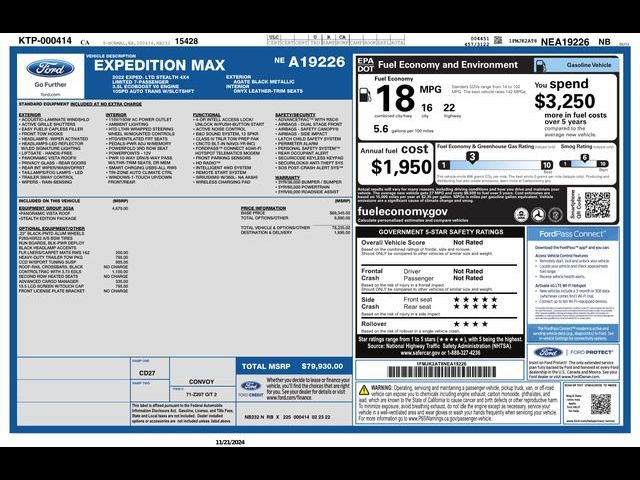 2022 Ford Expedition MAX Limited