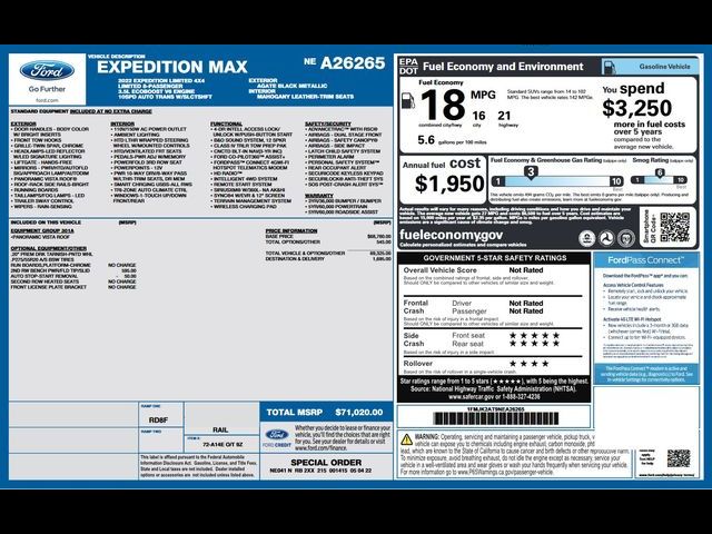 2022 Ford Expedition MAX Limited