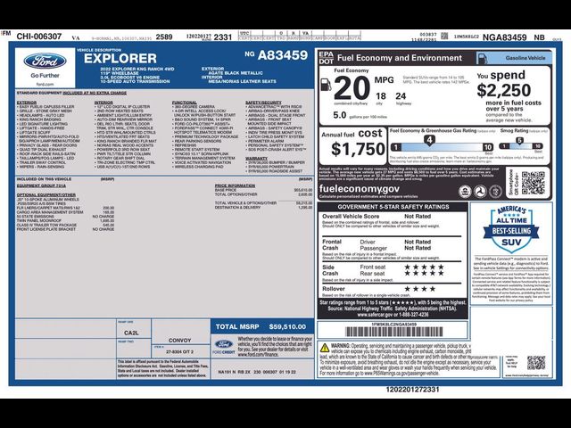 2022 Ford Explorer King Ranch