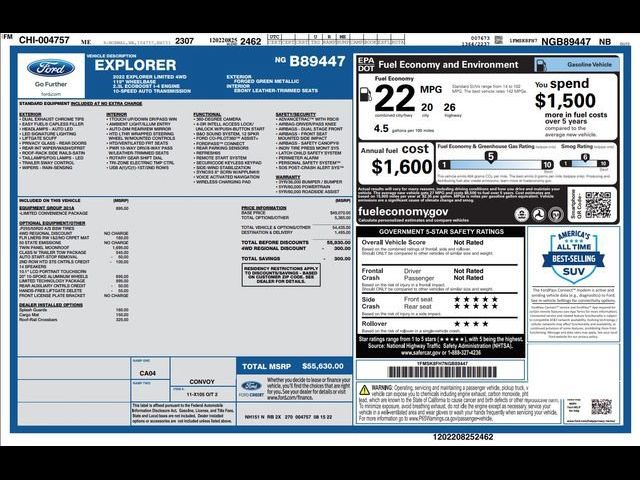 2022 Ford Explorer Limited