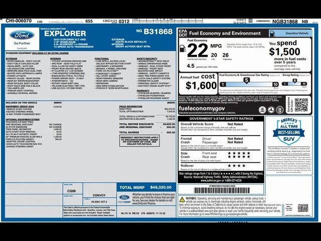 2022 Ford Explorer XLT