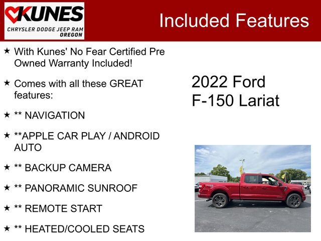 2022 Ford F-150 Lariat