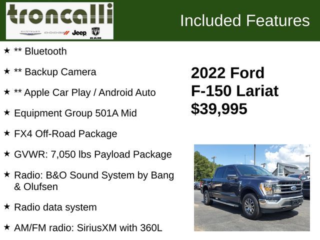 2022 Ford F-150 Lariat