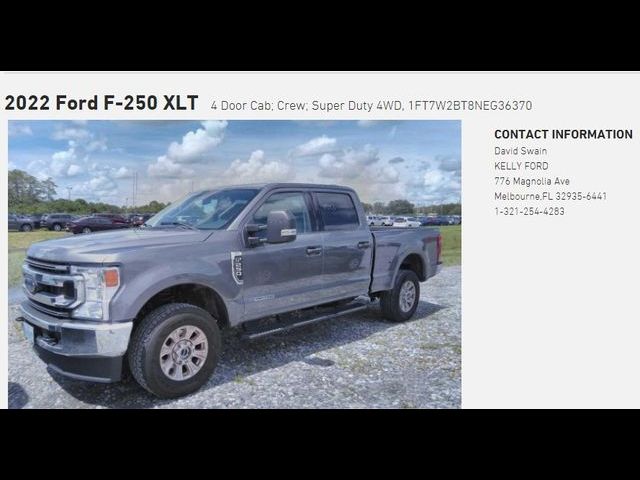 2022 Ford F-250 XLT