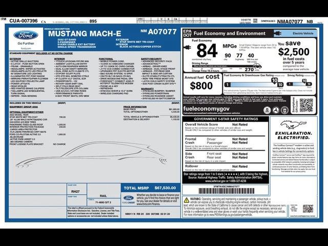 2022 Ford Mustang Mach-E GT