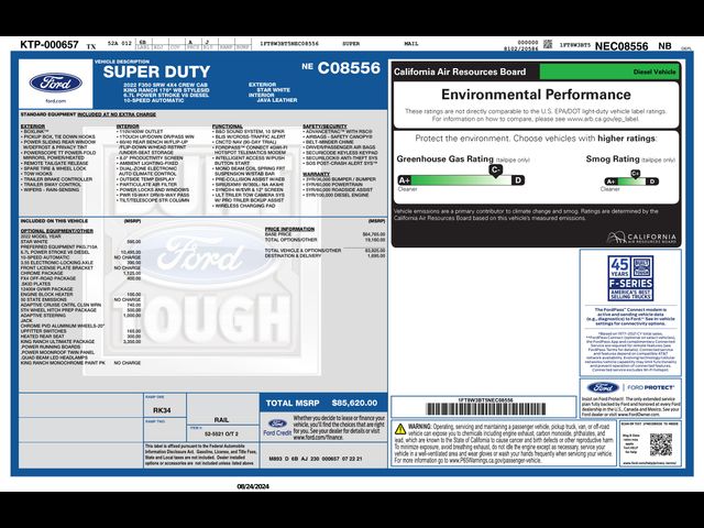 2022 Ford F-350 King Ranch