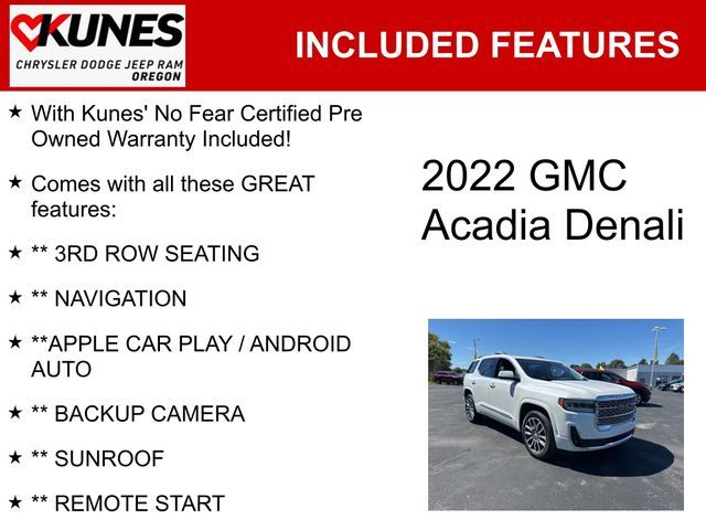 2022 GMC Acadia Denali