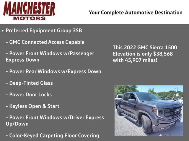 2022 GMC Sierra 1500 Elevation