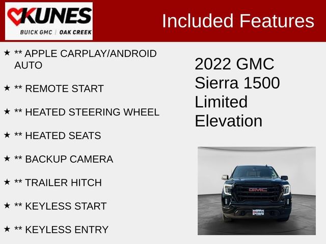 2022 GMC Sierra 1500 Limited Elevation