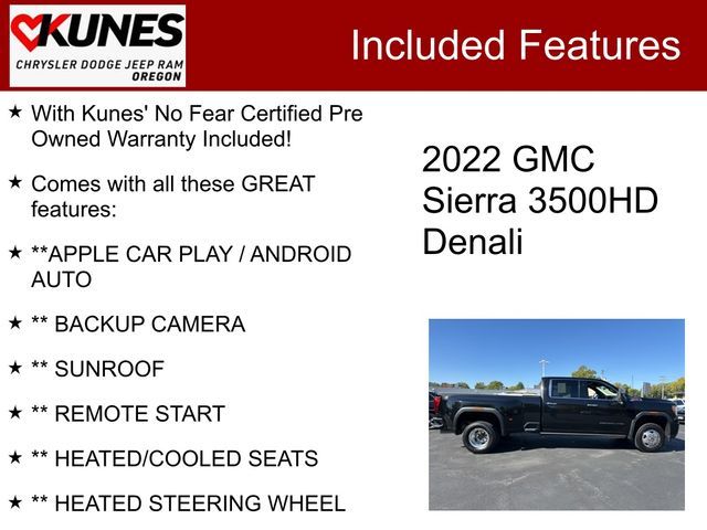 2022 GMC Sierra 3500HD Denali