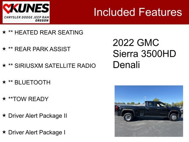 2022 GMC Sierra 3500HD Denali