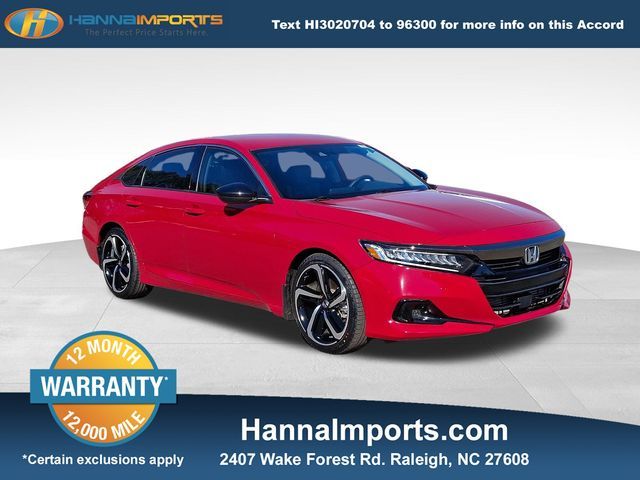 2022 Honda Accord Sport SE