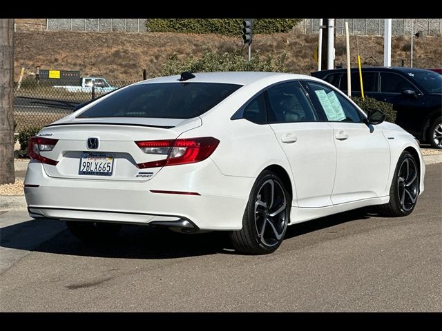 2022 Honda Accord Hybrid Sport