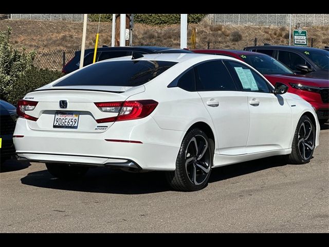 2022 Honda Accord Hybrid Sport