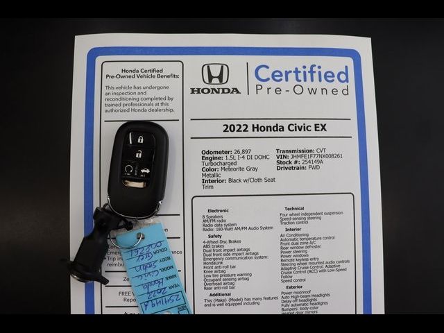 2022 Honda Civic EX