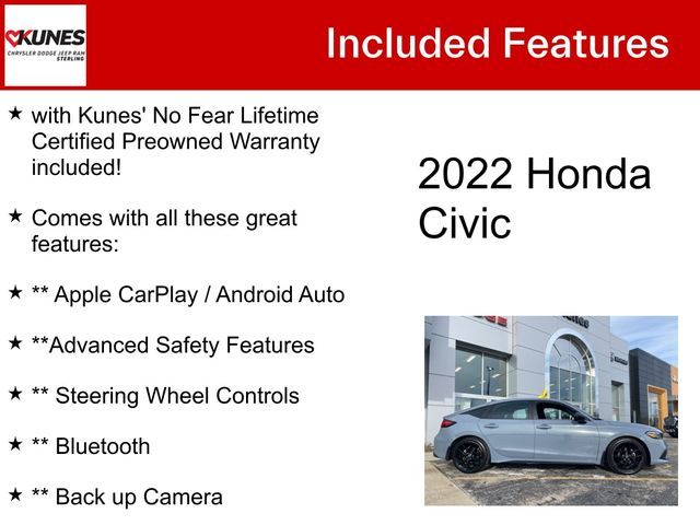 2022 Honda Civic Sport