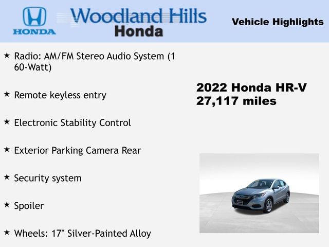 2022 Honda HR-V LX