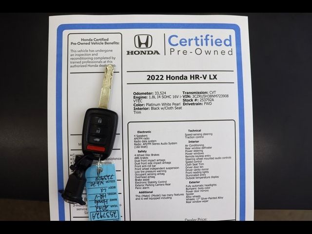 2022 Honda HR-V LX