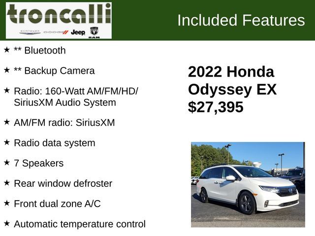 2022 Honda Odyssey EX