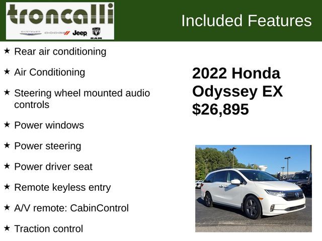 2022 Honda Odyssey EX