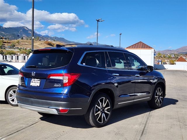 2022 Honda Pilot Elite