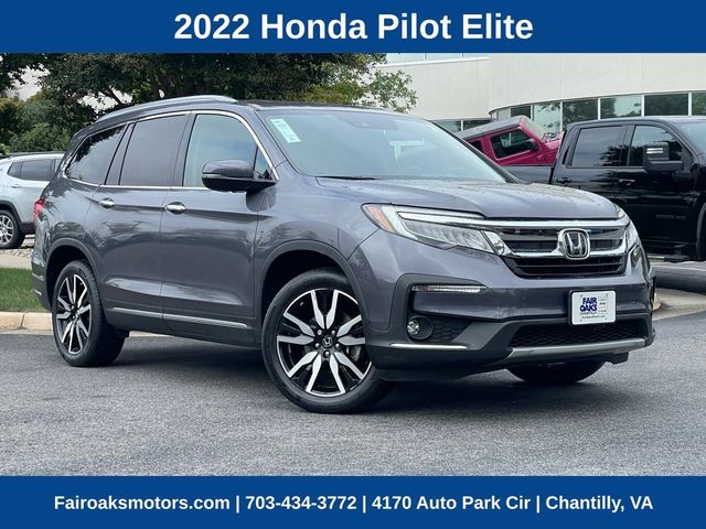 2022 Honda Pilot Elite