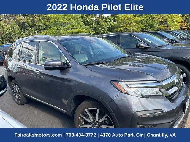 2022 Honda Pilot Elite