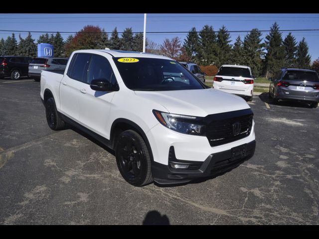 2022 Honda Ridgeline Black Edition