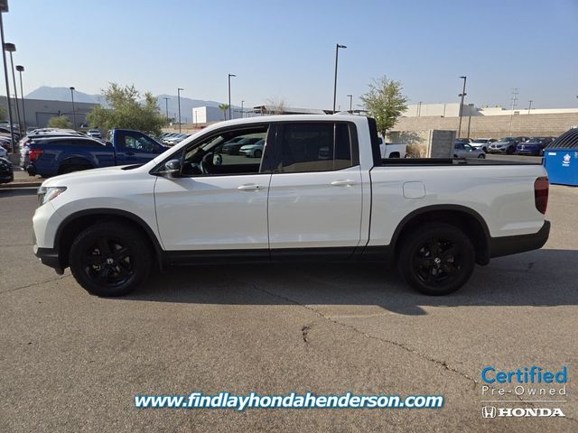 2022 Honda Ridgeline Black Edition