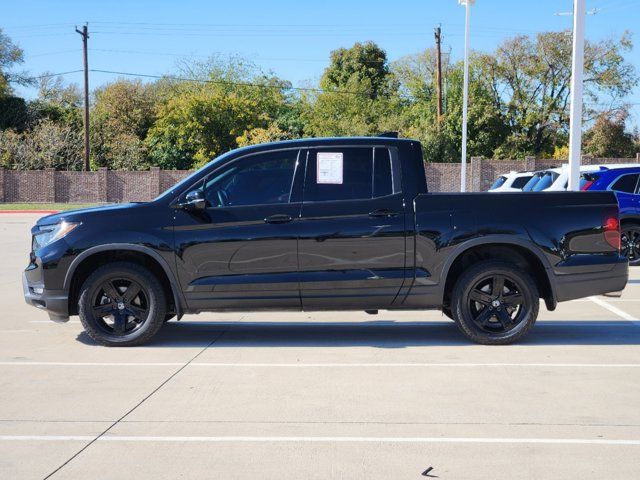 2022 Honda Ridgeline Black Edition