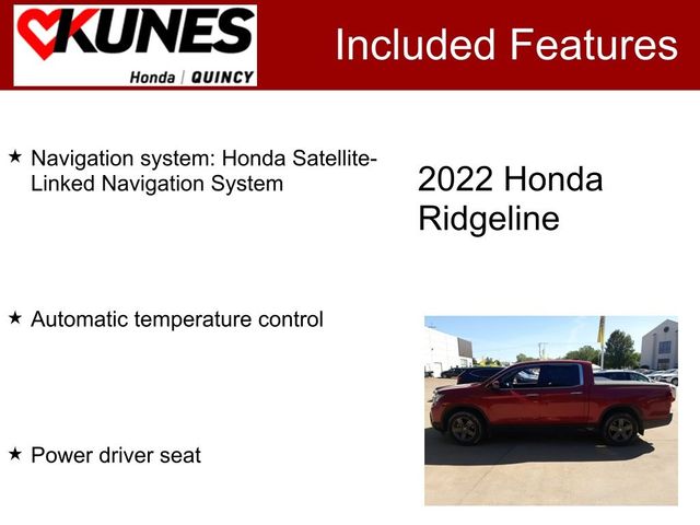 2022 Honda Ridgeline RTL-E