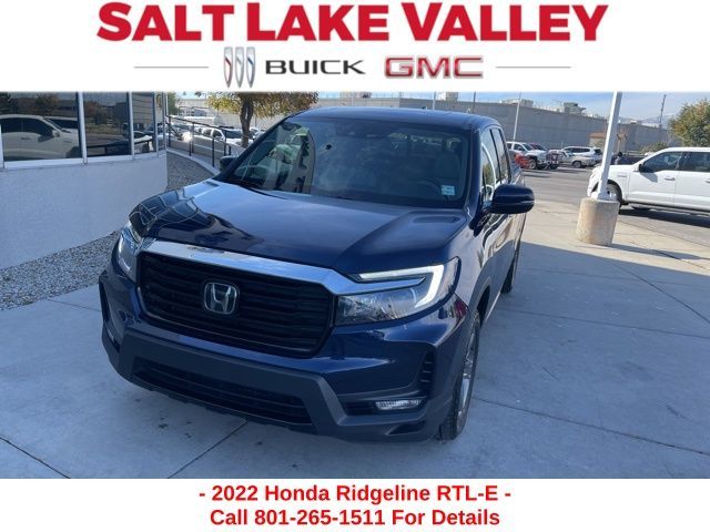 2022 Honda Ridgeline RTL-E