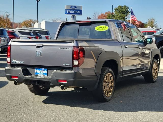 2022 Honda Ridgeline RTL-E