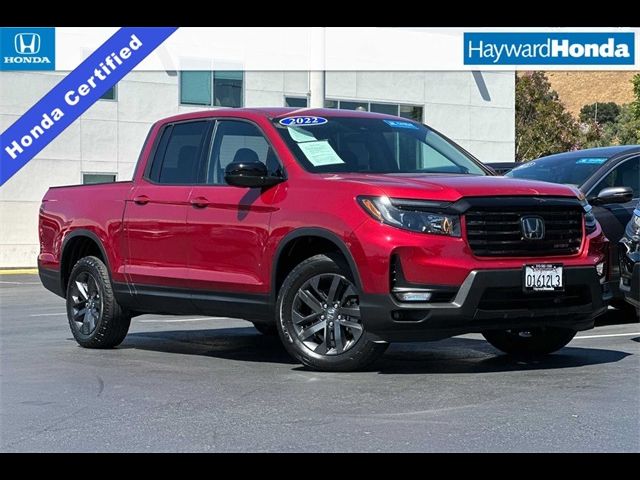 2022 Honda Ridgeline Sport