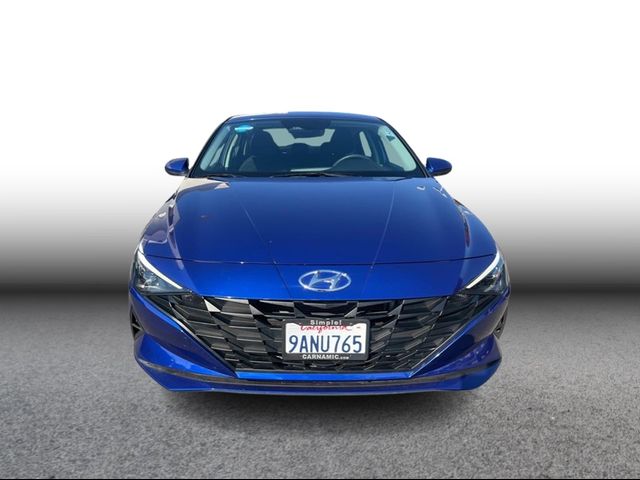 2022 Hyundai Elantra Hybrid Blue