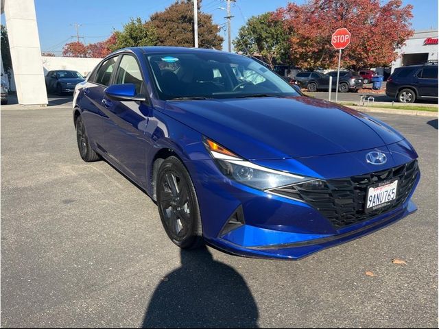 2022 Hyundai Elantra Hybrid Blue