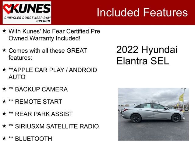 2022 Hyundai Elantra SEL