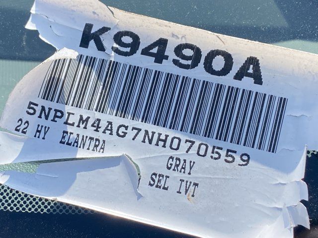 2022 Hyundai Elantra SEL