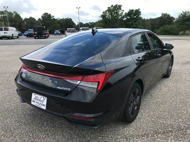 2022 Hyundai Elantra Hybrid Blue