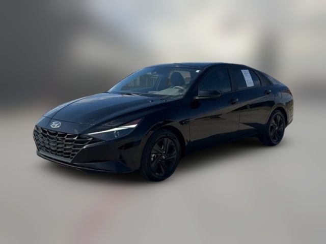 2022 Hyundai Elantra Hybrid Blue