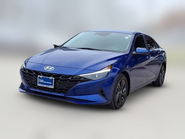 2022 Hyundai Elantra Hybrid Blue