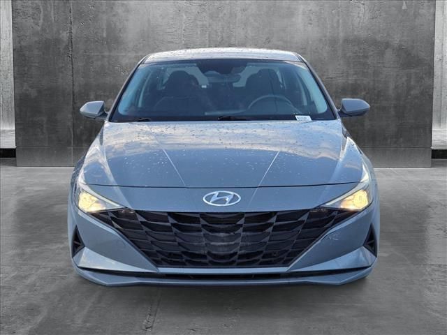 2022 Hyundai Elantra Hybrid Blue